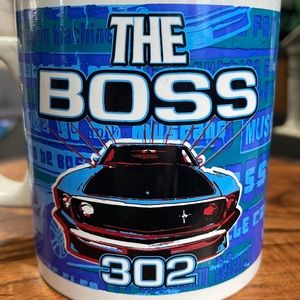 Ford Mustang Boss 302 extra LARGE mug